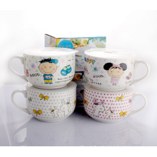 High Quality Ceramic Mug with Plastic Cover